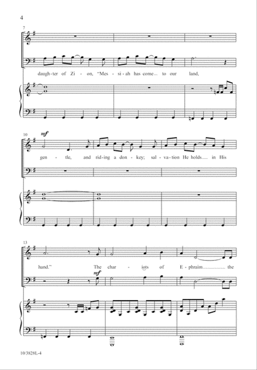 The Crown and the Cross The Crown and the Cross 3-Part scores gallery preview page 5