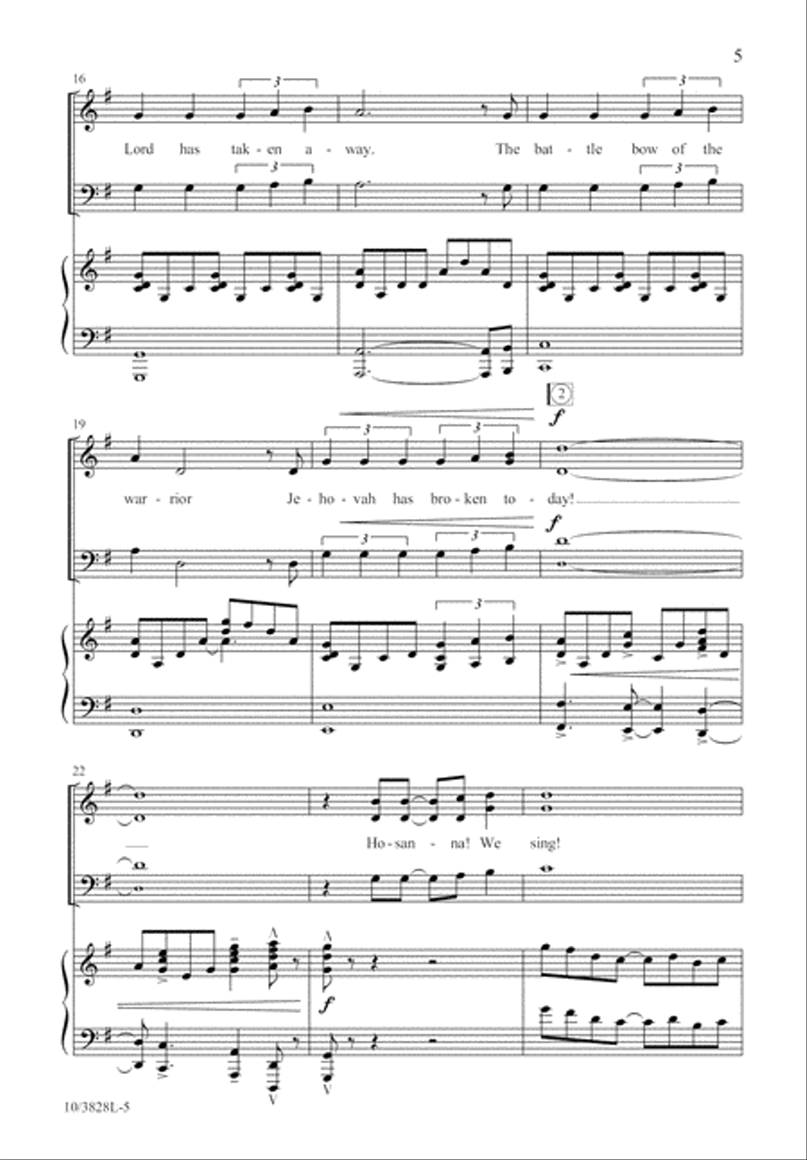 The Crown and the Cross The Crown and the Cross 3-Part scores gallery preview page 6