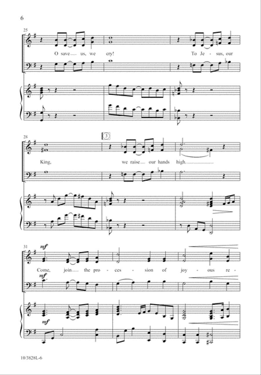 The Crown and the Cross The Crown and the Cross 3-Part scores gallery preview page 7
