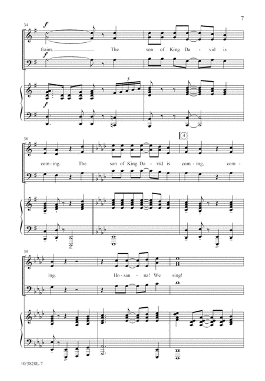 The Crown and the Cross The Crown and the Cross 3-Part scores gallery preview page 8