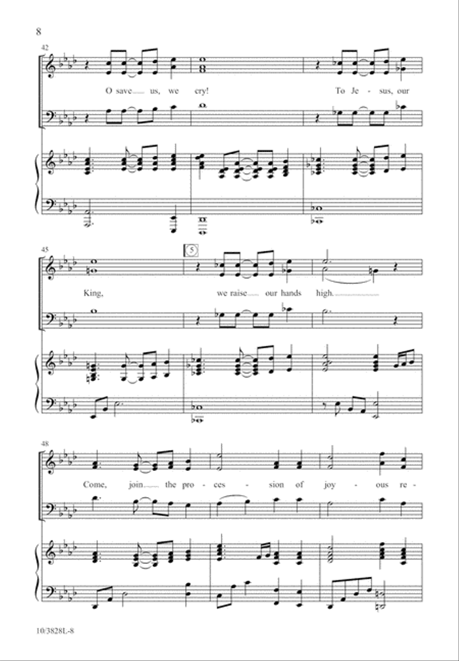The Crown and the Cross The Crown and the Cross 3-Part scores gallery preview page 9