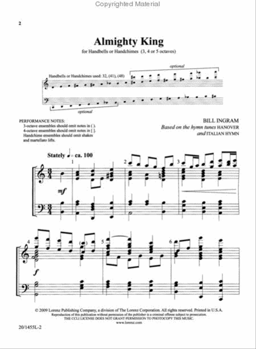 Almighty King 5-Octaves scores gallery preview page 2