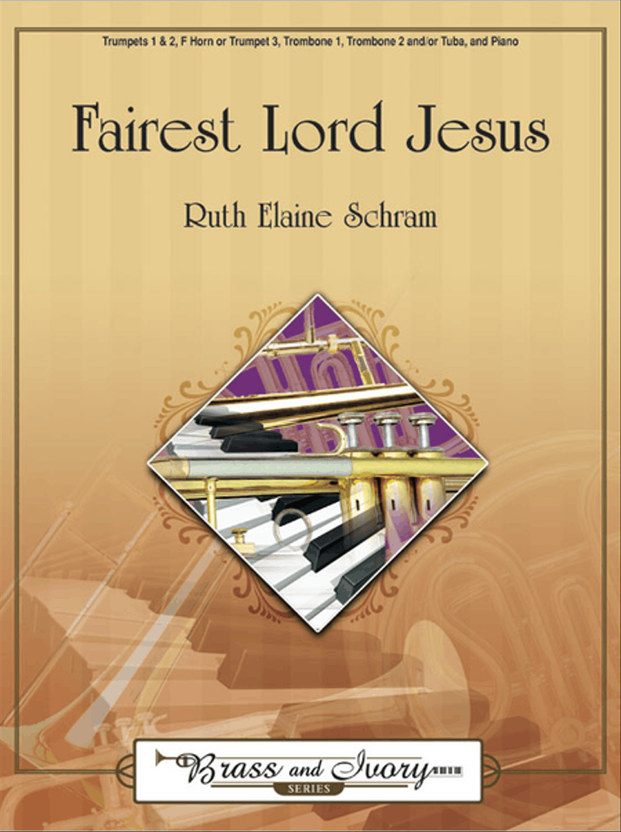 Fairest Lord Jesus Brass Ensemble scores gallery preview page 1