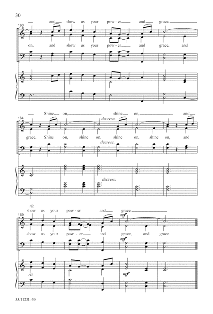 Come, Touch the Robe Come, Touch the Robe 4-Part scores gallery preview page 31