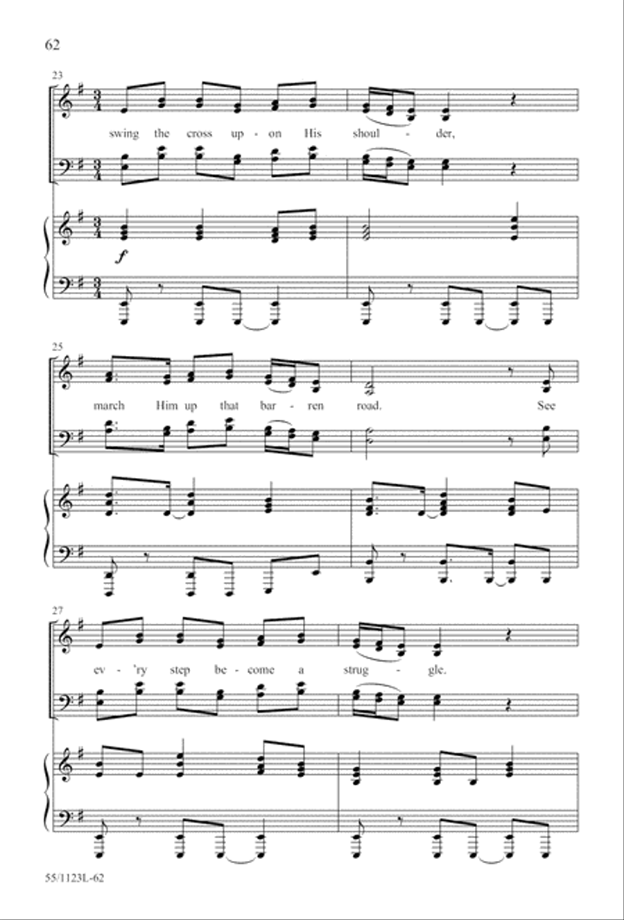 Come, Touch the Robe Come, Touch the Robe 4-Part scores gallery preview page 63