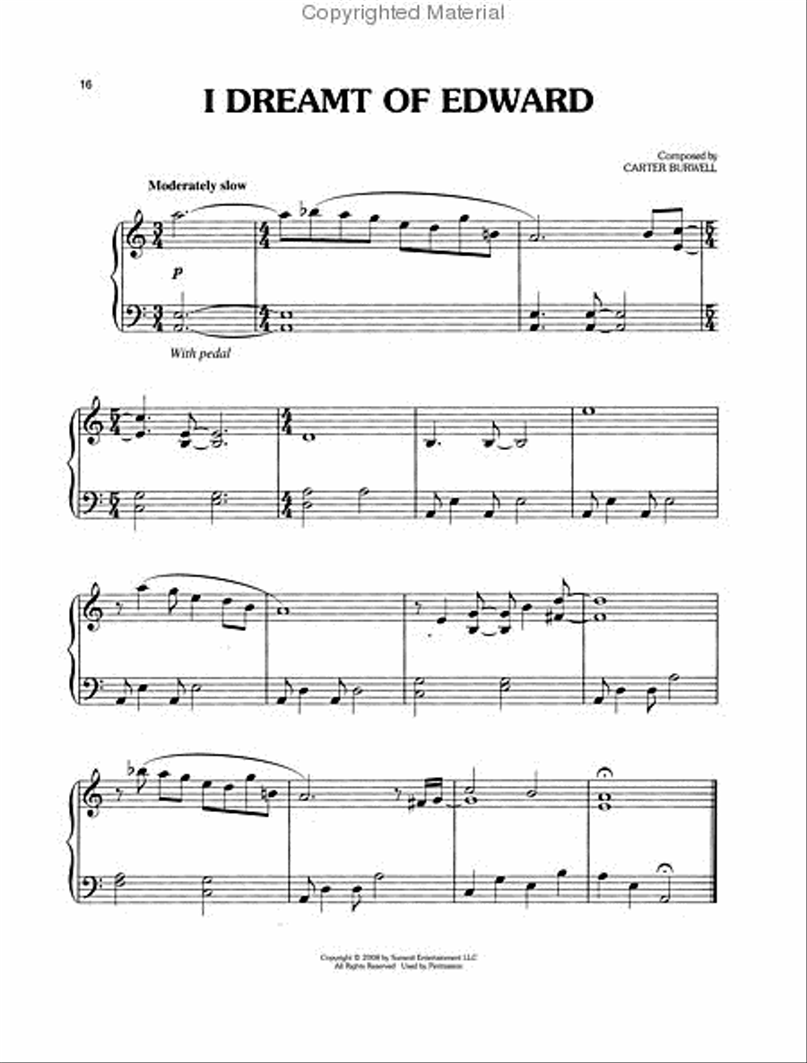 Twilight - The Score (Easy Piano) Easy Piano scores gallery preview page 4