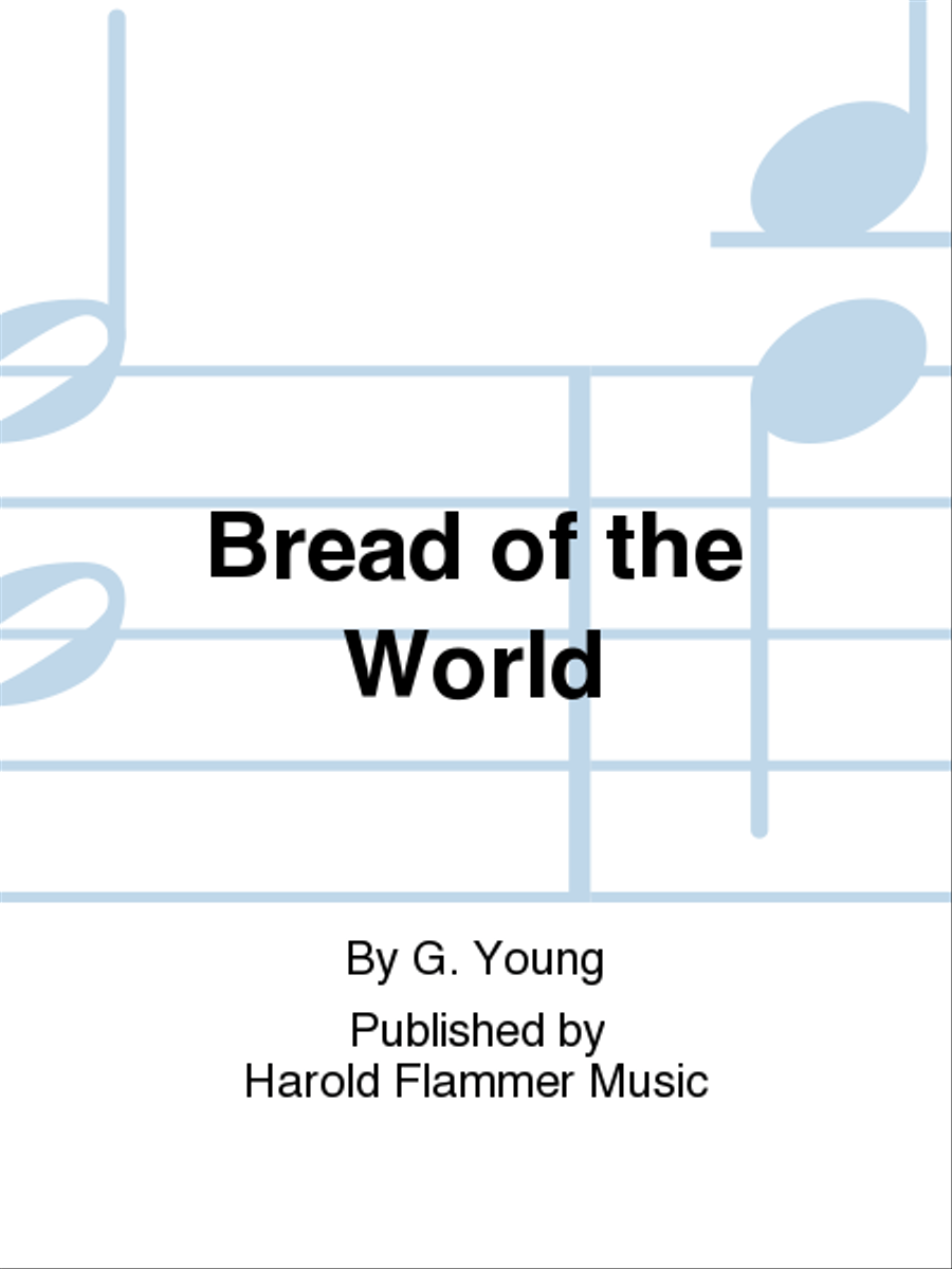 Bread of the World Choir scores gallery preview page 1