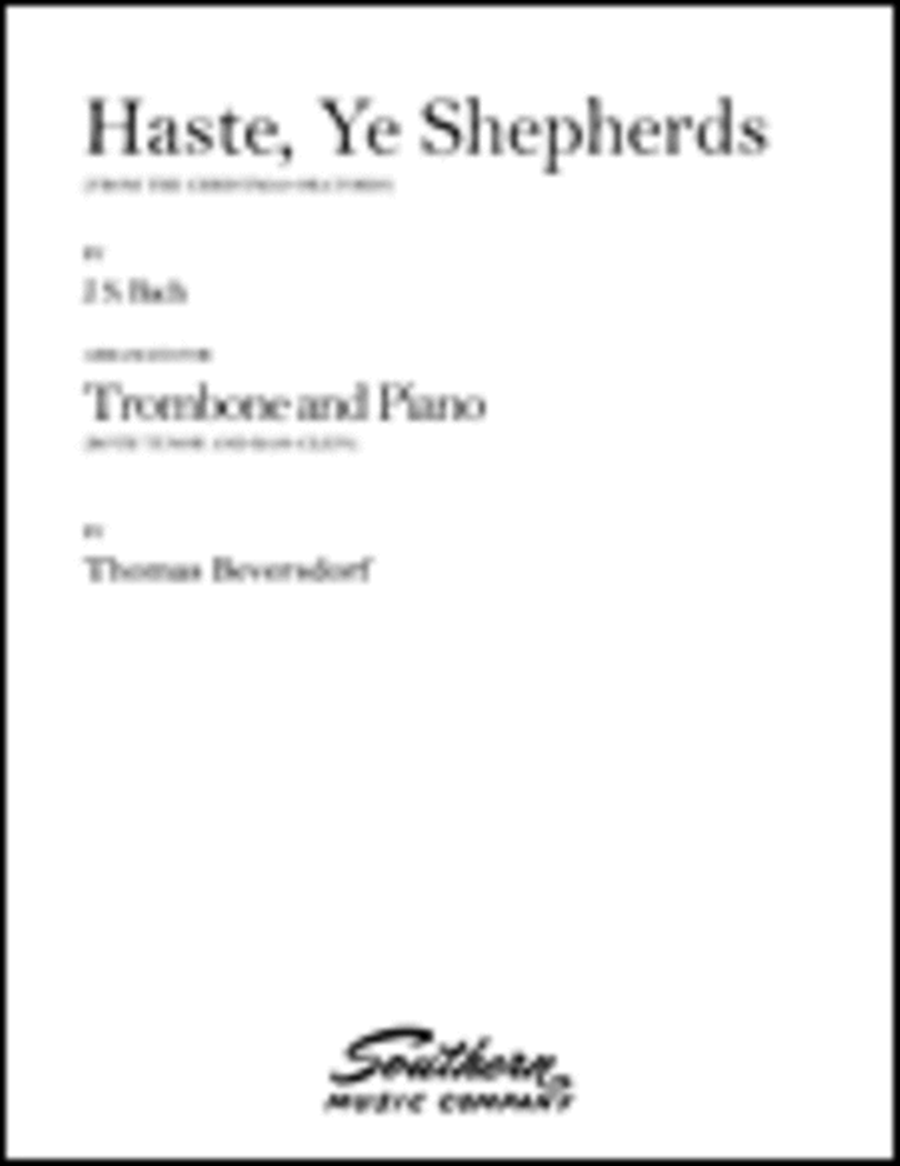 Haste, Ye Shepherds Piano Accompaniment scores gallery preview page 1