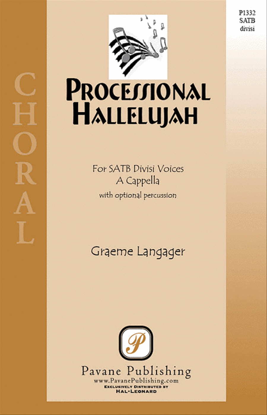 Processional Hallelujah Processional Hallelujah 4-Part scores gallery preview page 1
