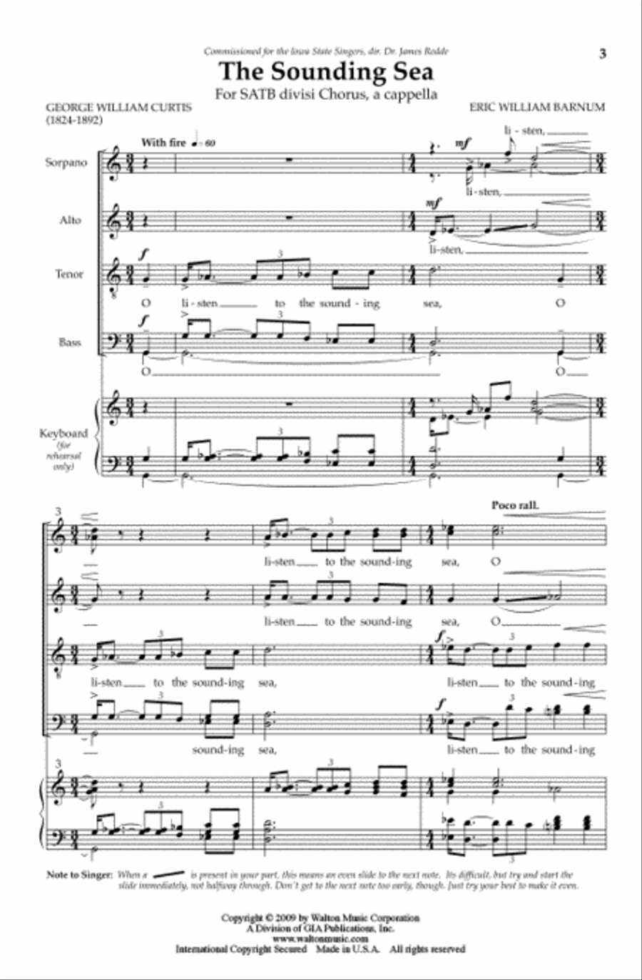 The Sounding Sea The Sounding Sea Divisi scores gallery preview page 2