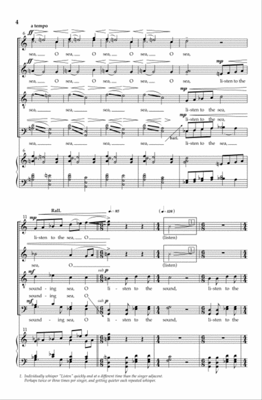 The Sounding Sea The Sounding Sea Divisi scores gallery preview page 3