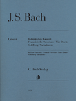 Italian Concerto, French Overture, Four Duets, Goldberg Variations