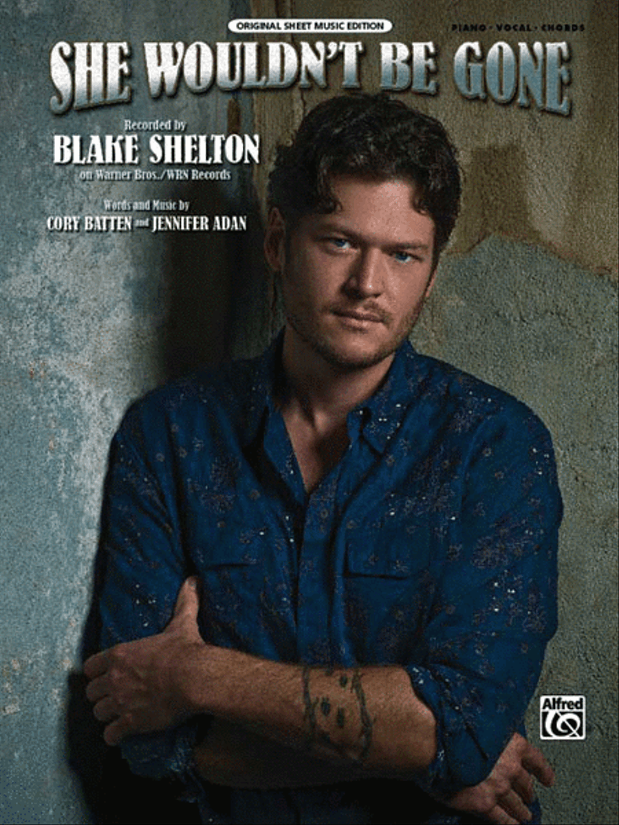She Wouldn't Be Gone Piano, Vocal, Guitar scores gallery preview page 1