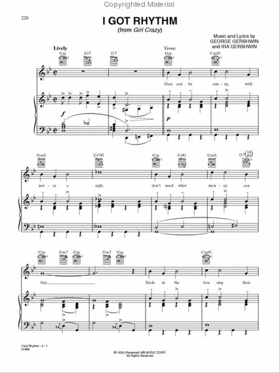 The Gershwin Song Collection Volume 1 (1918-1930) scores gallery preview page 2