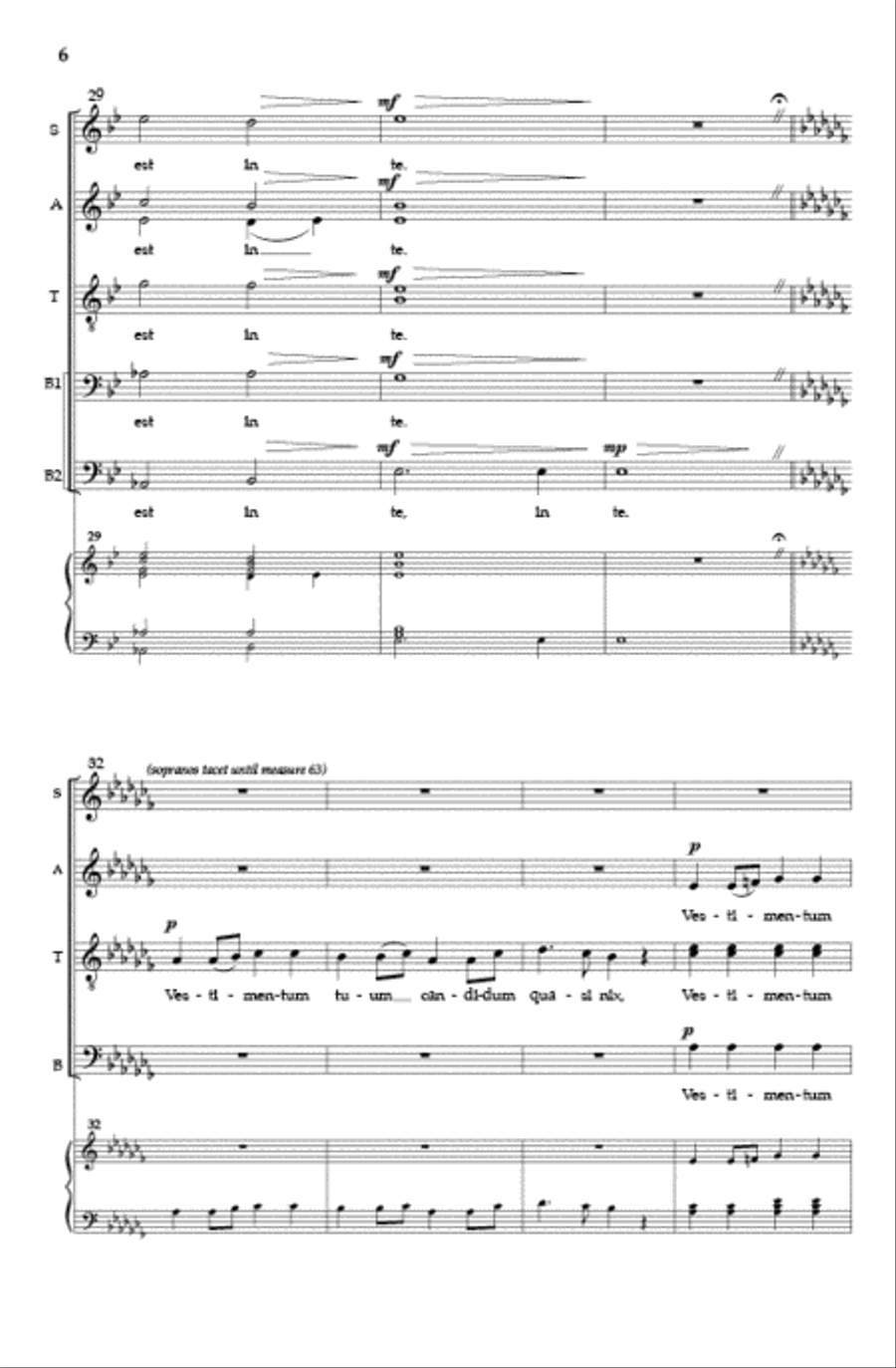 Tota pulchra es Tota pulchra es Divisi scores gallery preview page 5