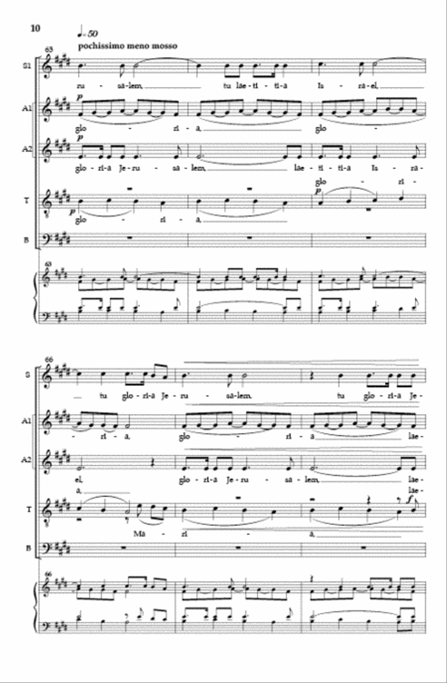Tota pulchra es Tota pulchra es Divisi scores gallery preview page 9