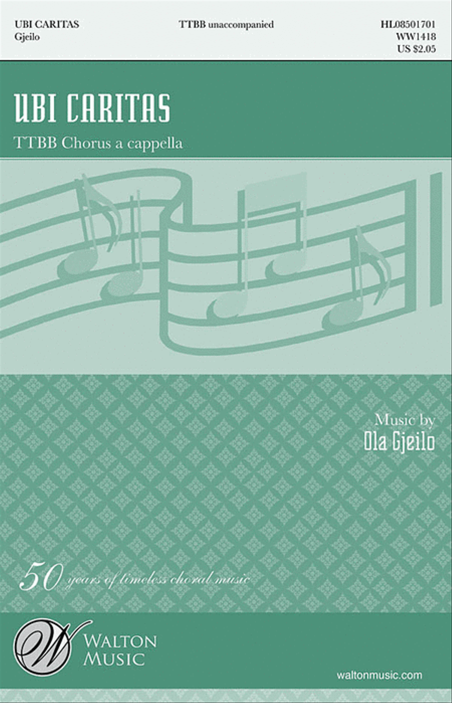 Ubi Caritas (TTBB) Ubi Caritas (TTBB) TTBB scores gallery preview page 1