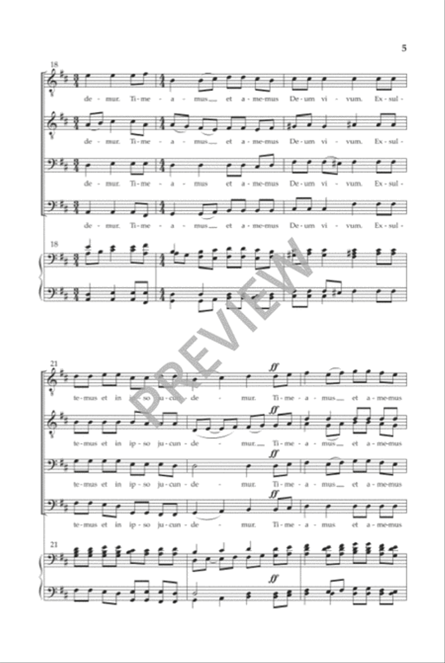 Ubi Caritas (TTBB) Ubi Caritas (TTBB) TTBB scores gallery preview page 4