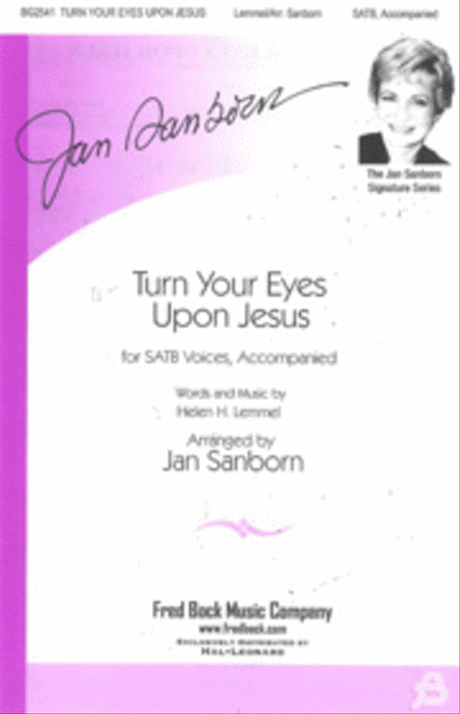 Turn Your Eyes Upon Jesus 4-Part scores gallery preview page 1