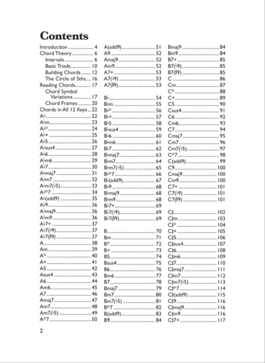 Mini Music Guides -- Ukulele Chord Dictionary Ukulele scores gallery preview page 2
