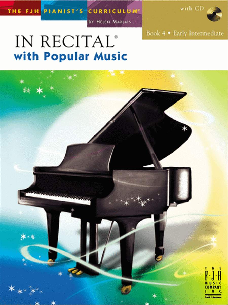 In Recital with Popular Music, Book 4 Piano Method scores gallery preview page 2