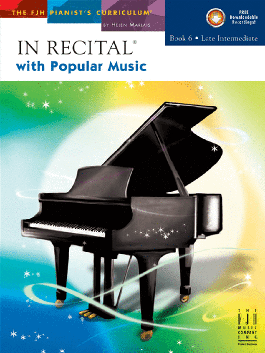 In Recital with Popular Music, Book 6 Piano Method scores gallery preview page 2