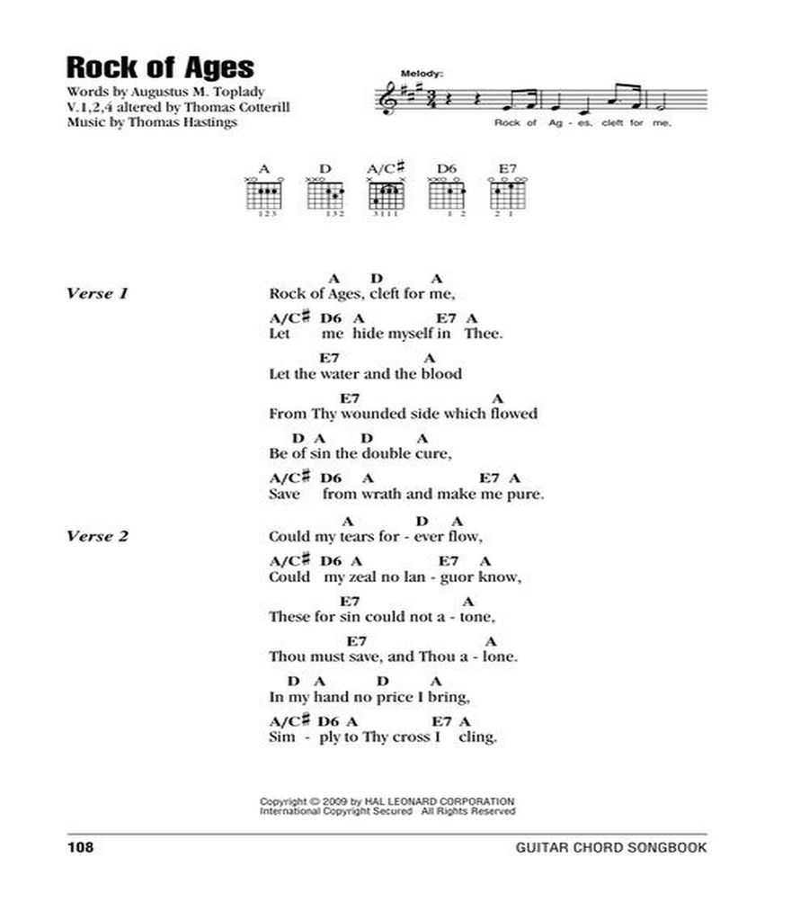 Gospel Hymns Gospel Hymns Guitar scores gallery preview page 7