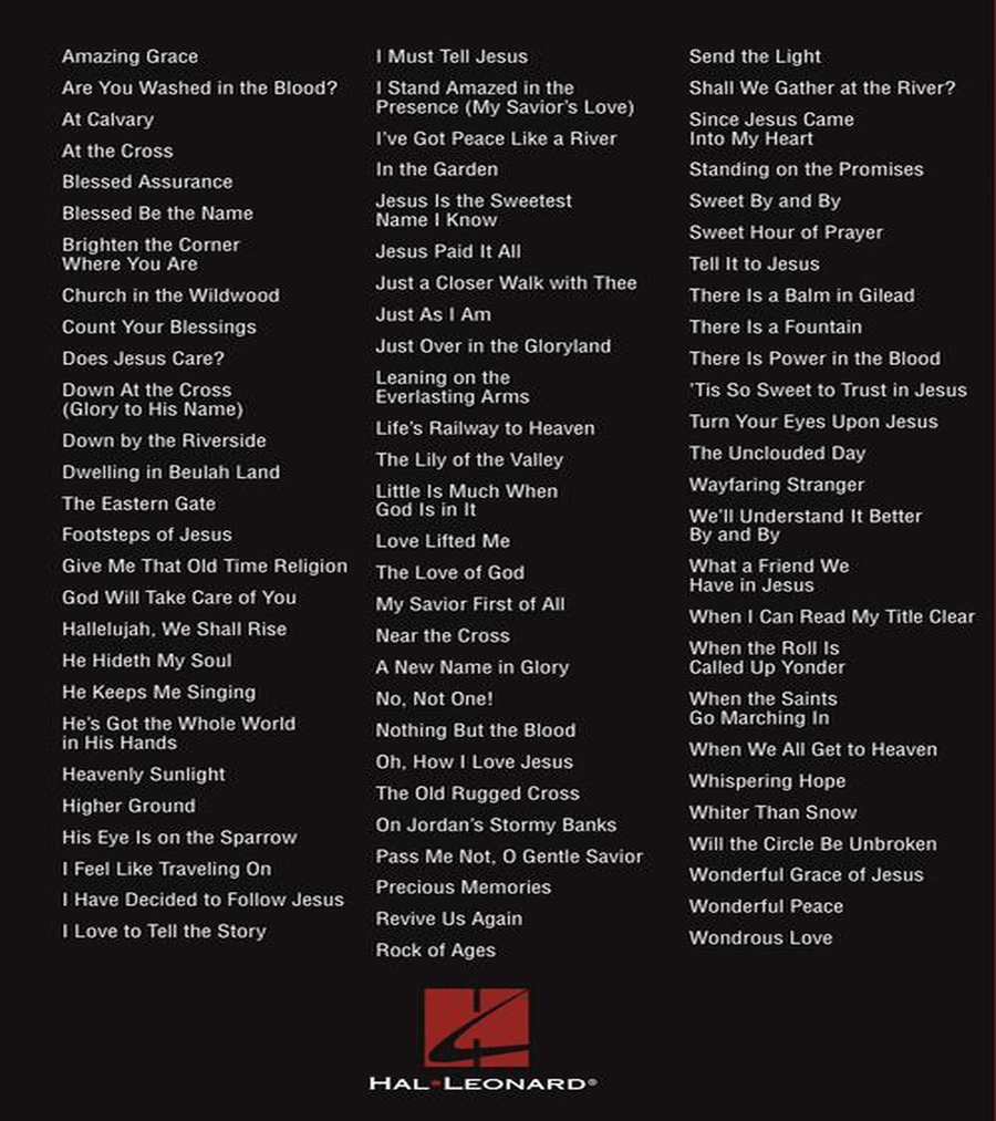 Gospel Hymns Gospel Hymns Guitar scores gallery preview page 8
