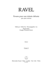 Pavane pour une infante defunte for small Orchestra