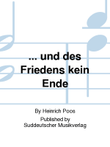 ... und des Friedens kein Ende