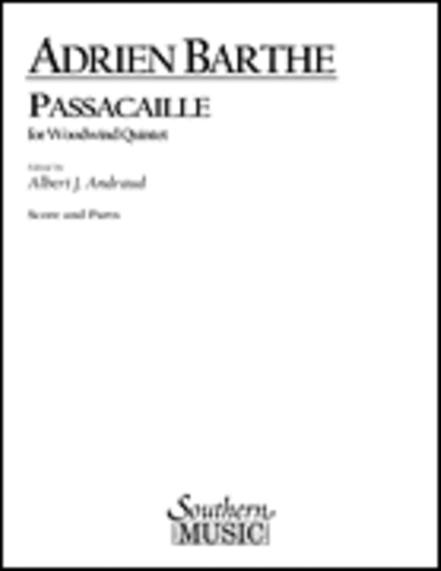 Passacaille Woodwind Quintet scores gallery preview page 1