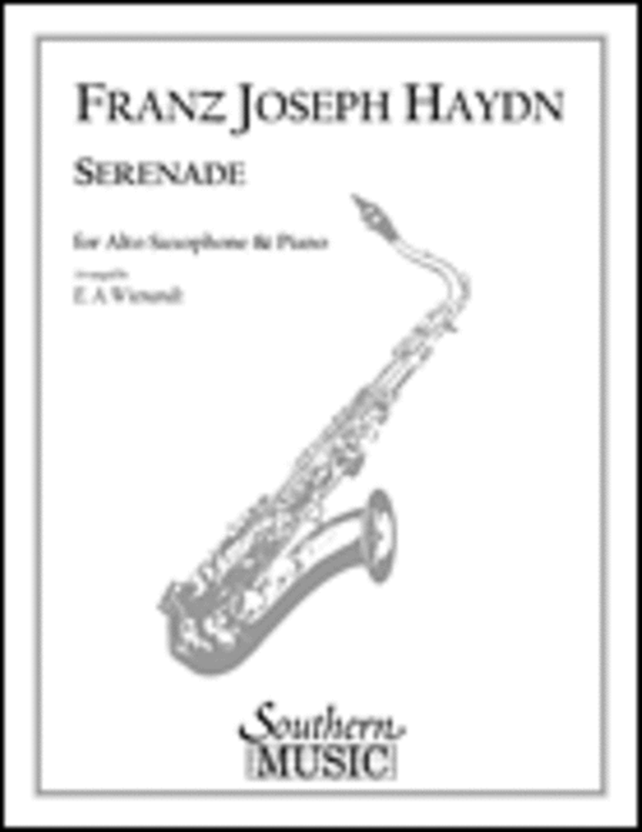 Serenade Alto Saxophone scores gallery preview page 1