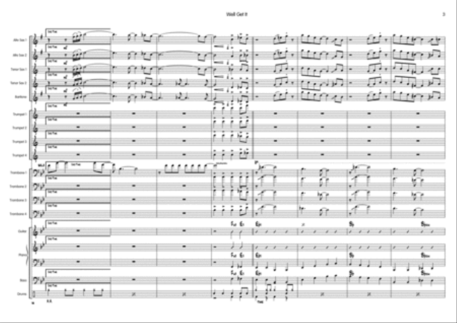 Well Get It Big Band scores gallery preview page 4