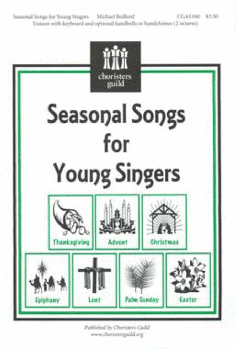 Seasonal Songs for Young Singers Unison Choir scores gallery preview page 1