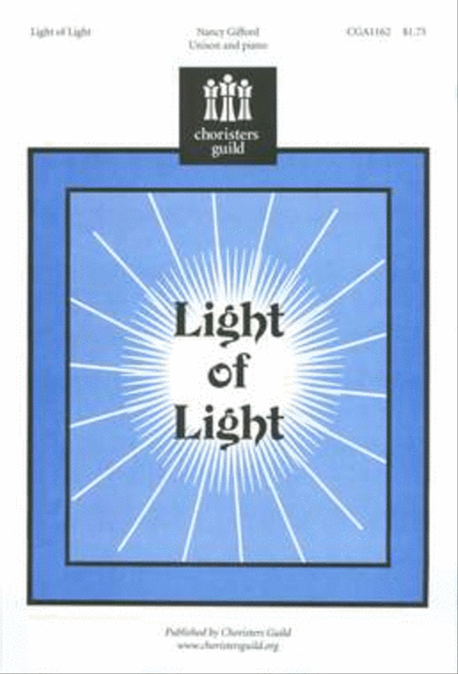 Light of Light Unison Choir scores gallery preview page 1