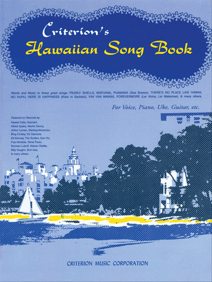 Hawaiian Song Book Piano, Vocal, Guitar scores gallery preview page 1