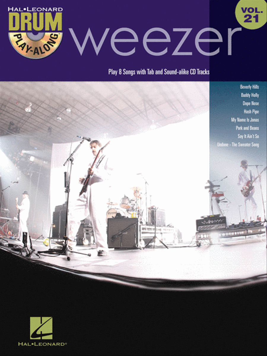 Weezer Drums scores gallery preview page 1