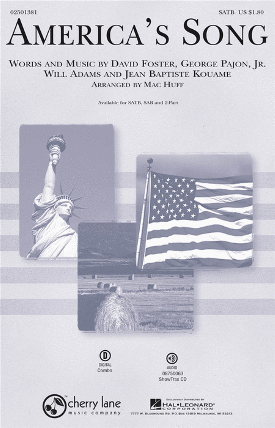 America's Song America's Song 3-Part scores gallery preview page 1