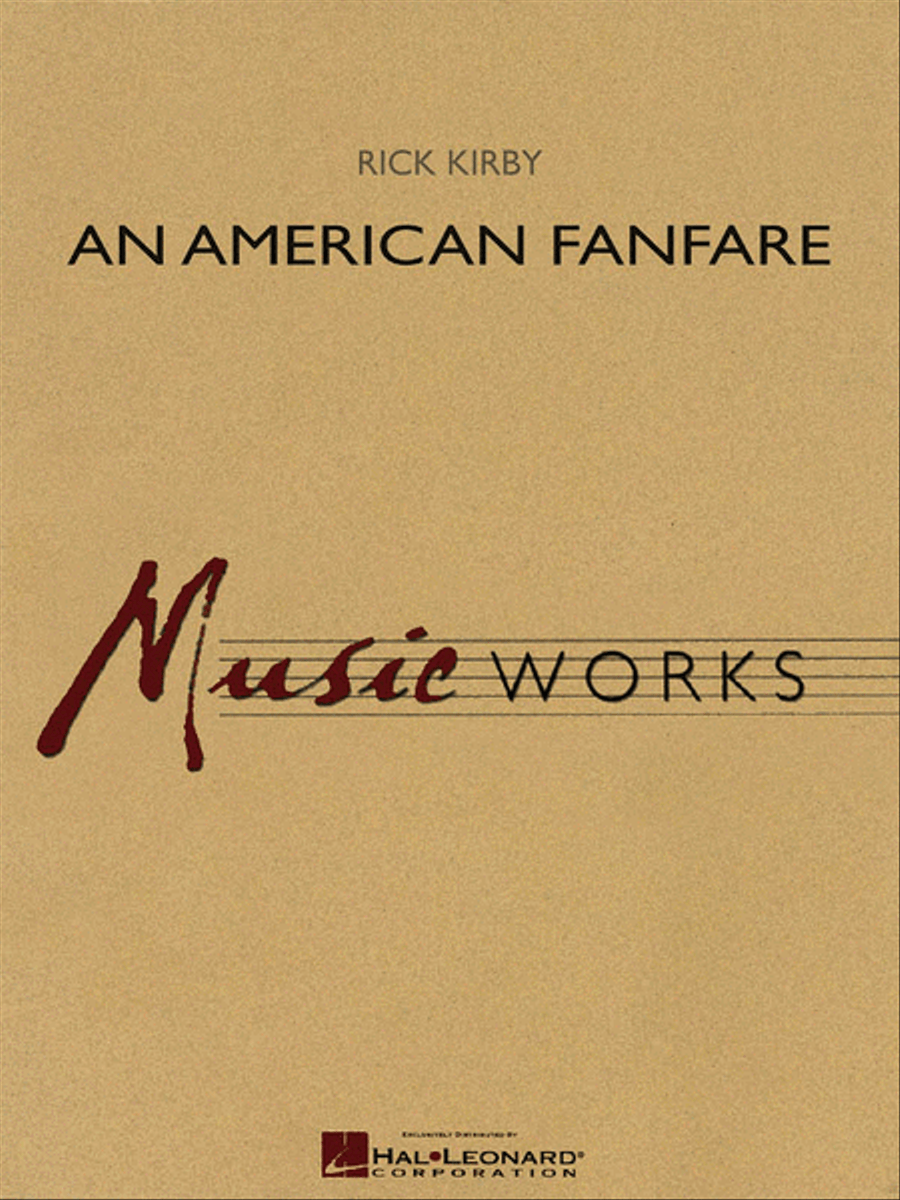An American Fanfare An American Fanfare Concert Band scores gallery preview page 1