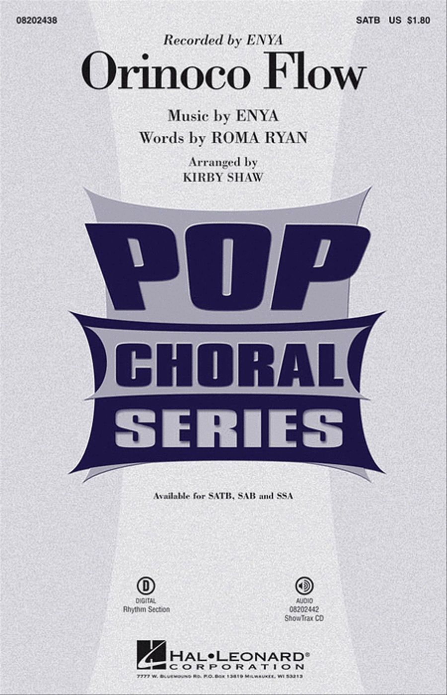 Orinoco Flow - ShowTrax CD Choir scores gallery preview page 1
