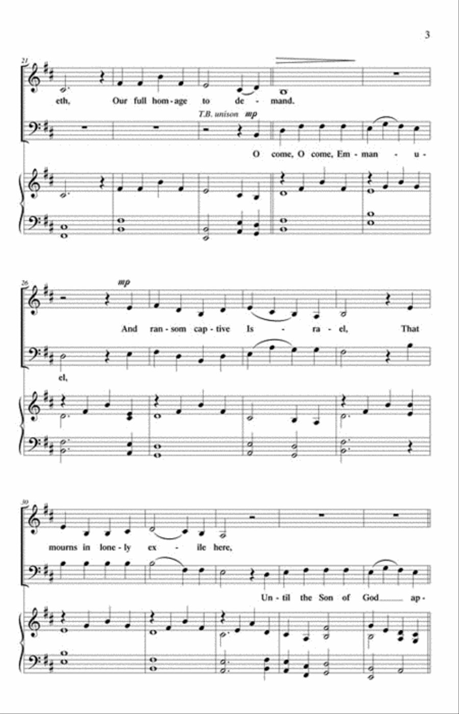 Advent Adoration Advent Adoration 4-Part scores gallery preview page 3