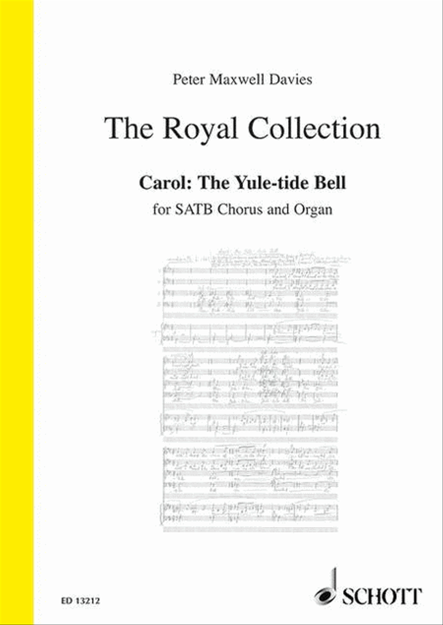 Carol: An Heavenly Song - Satb Chorus And Organ - Vocal Score 4-Part scores gallery preview page 1