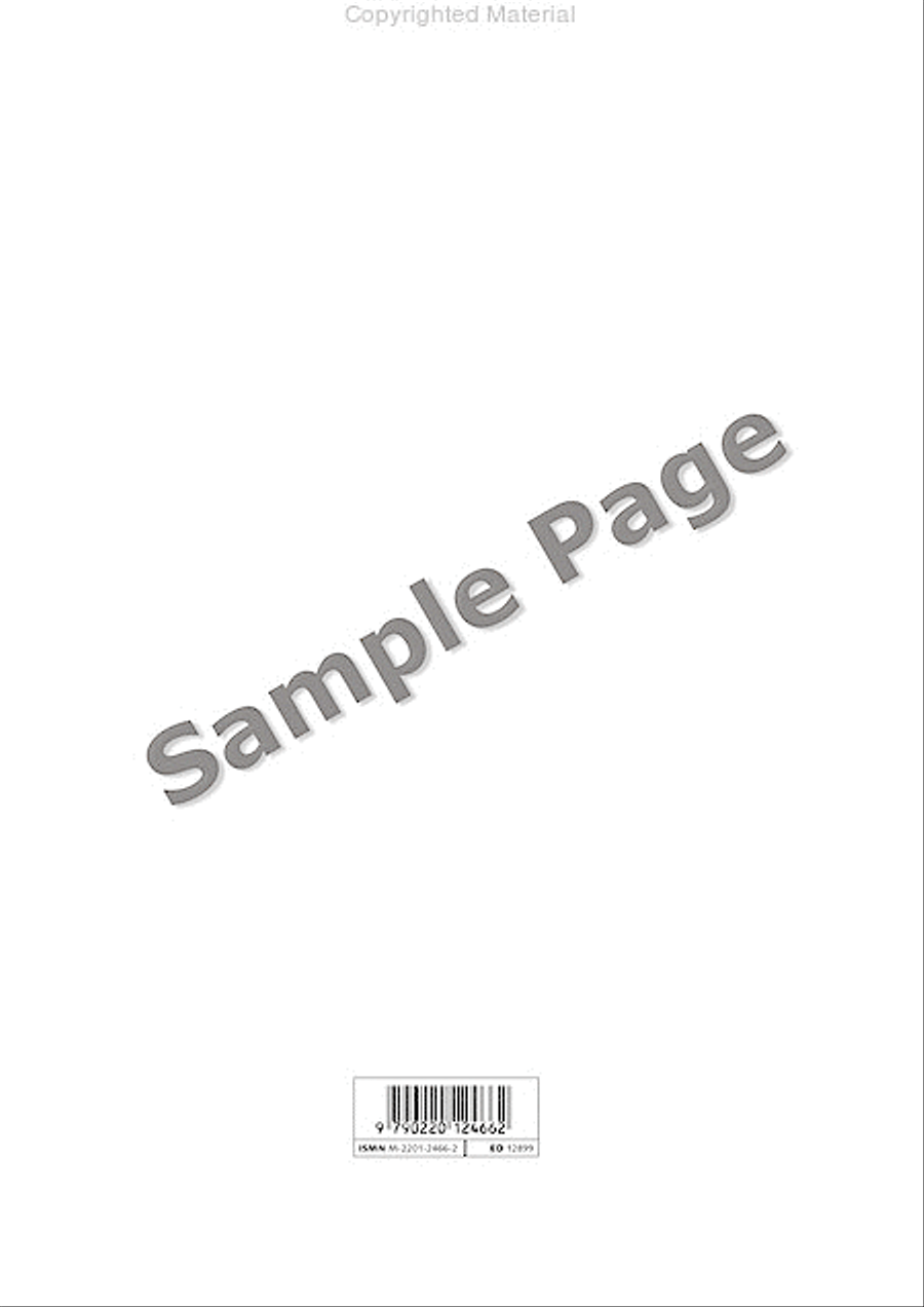 Carol: An Heavenly Song - Satb Chorus And Organ - Vocal Score 4-Part scores gallery preview page 17