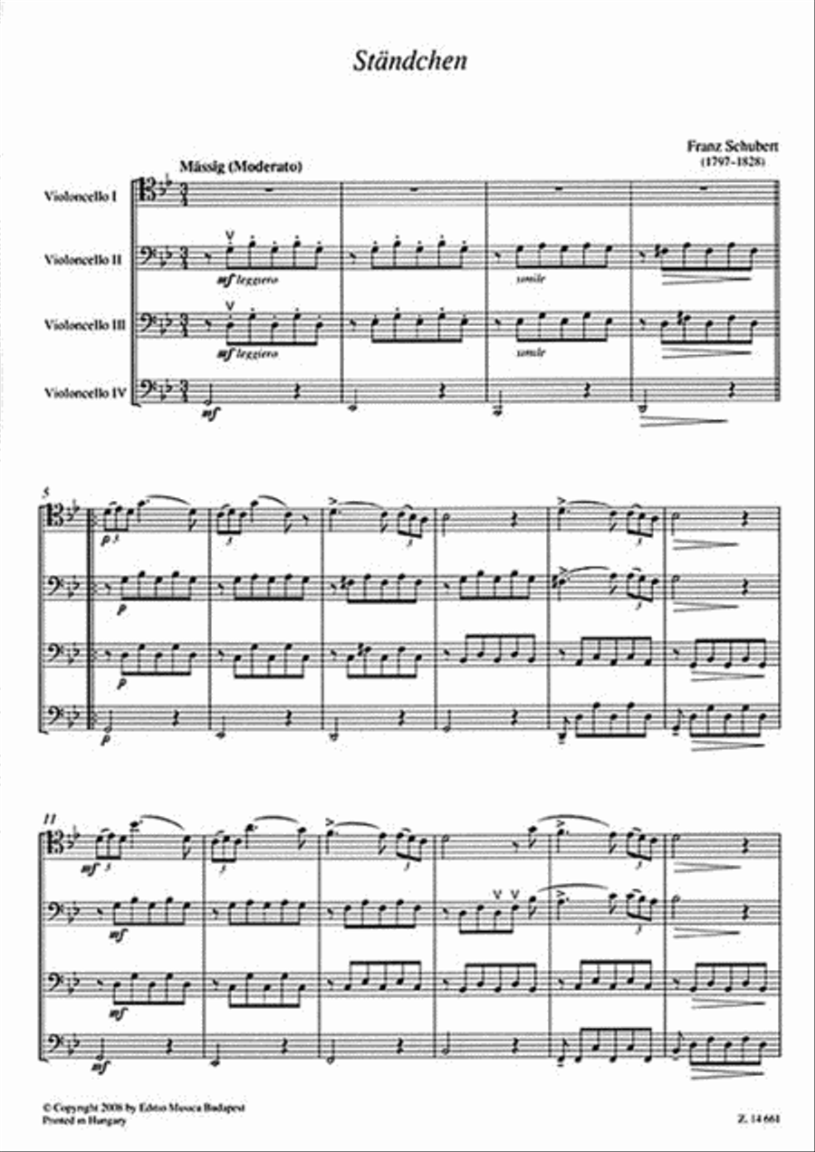 Chamber Music for Violoncellos – Vol. 9 Cello scores gallery preview page 2