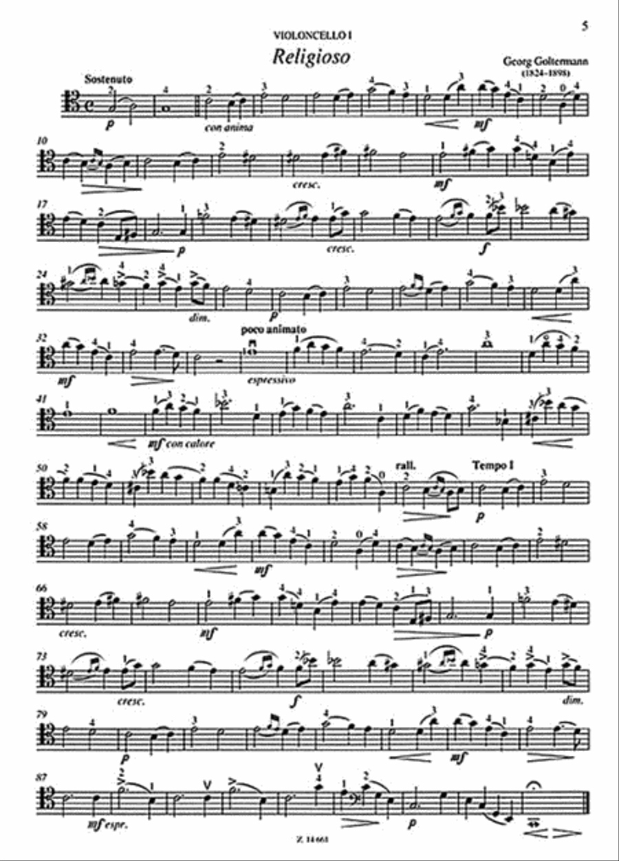 Chamber Music for Violoncellos – Vol. 9 Cello scores gallery preview page 3