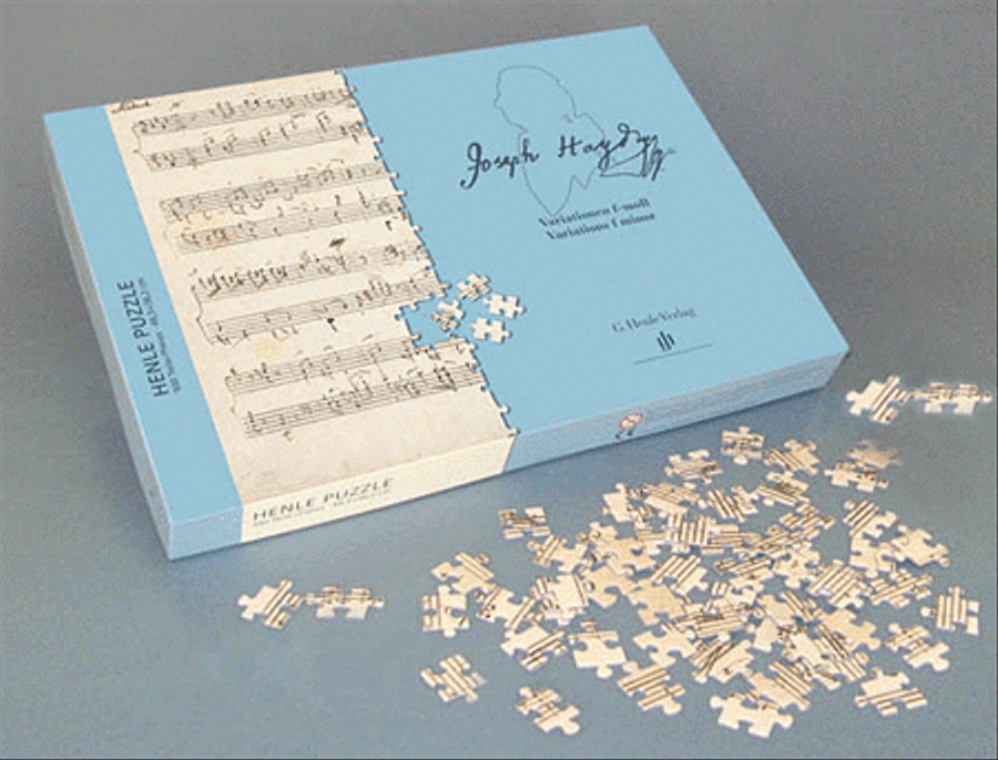 Puzzle - Haydn Variations F minor, Hob. XVII:6 School and Community scores gallery preview page 2