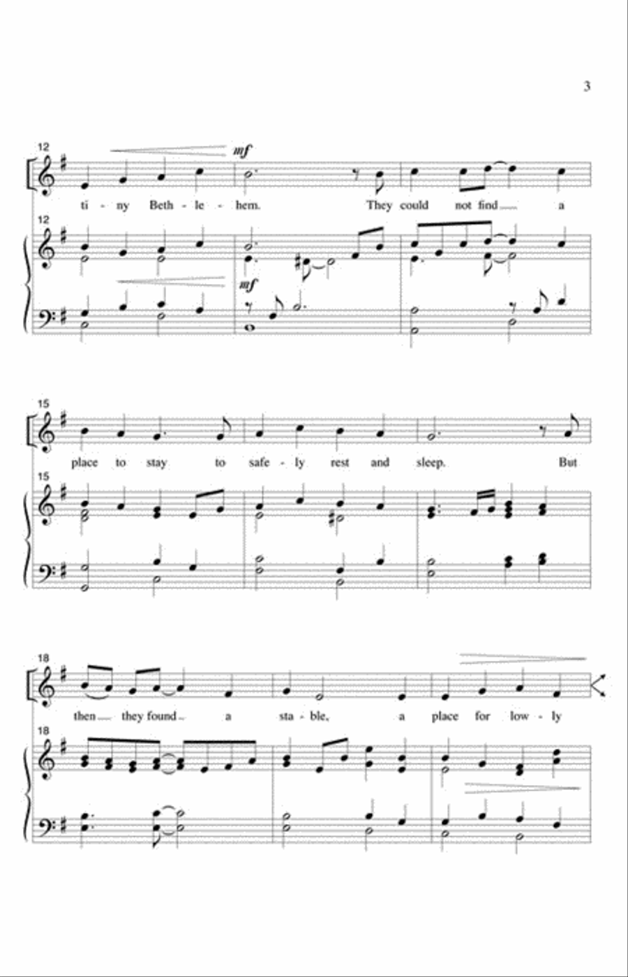 No Room No Room 2-Part scores gallery preview page 3