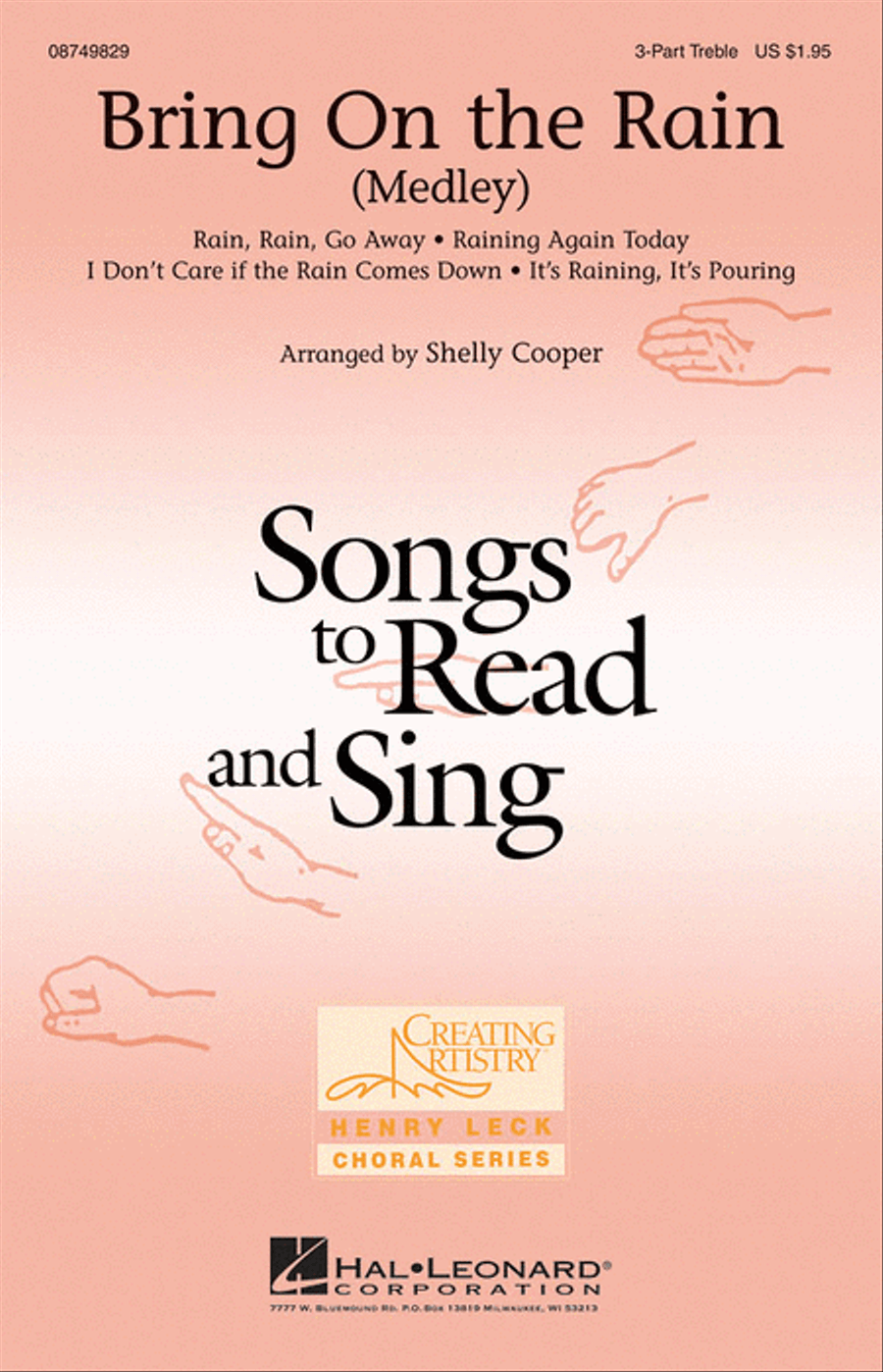 Bring On the Rain Bring On the Rain 3-Part scores gallery preview page 1