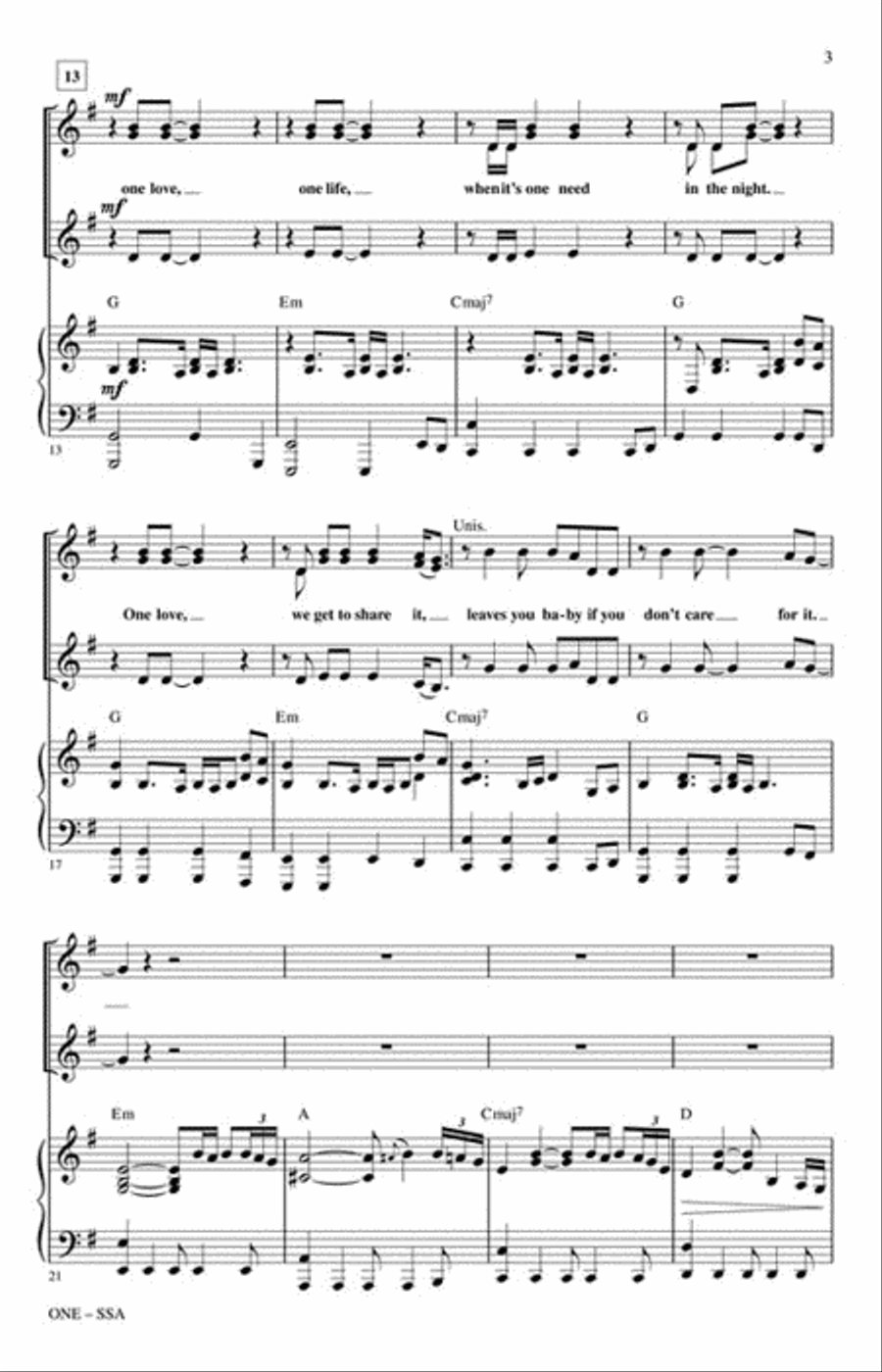 One One SSA scores gallery preview page 3