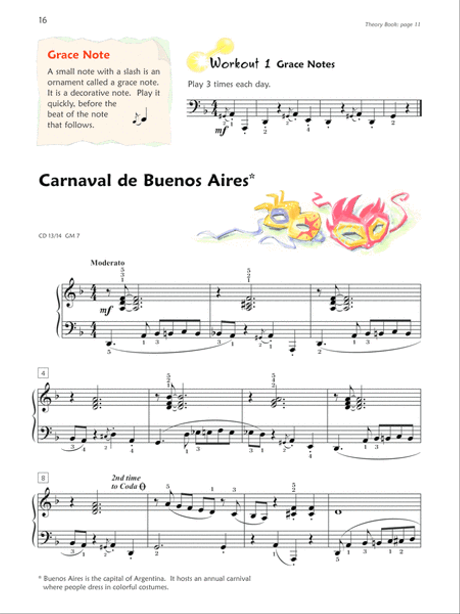 Premier Piano Course Lesson Book, Book 5 Piano Method scores gallery preview page 5